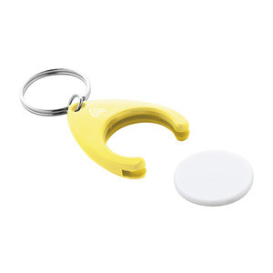 Fotografie k reklamnímu předmětu „RABS přívěšek na klíče se žetonem do vozíku“