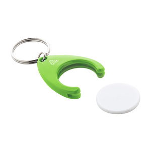 Fotografie k reklamnímu předmětu „RABS přívěšek na klíče se žetonem do vozíku“