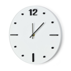 Fotografie reklamního předmětu „Nástěnné hodiny TECHNO“