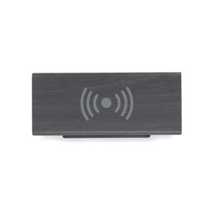 Fotografie k reklamnímu předmětu „Stolní hodiny s bezdrátovou indukční nabíječkou CORNELL“