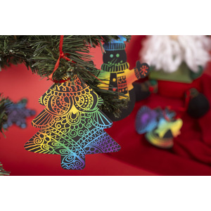 Fotografie k reklamnímu předmětu „Sada škrabacích vánočních ozdob  DEKOR“