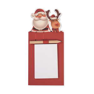 Fotografie k reklamnímu předmětu „Poznámkový blok s magnetem SNOWY“