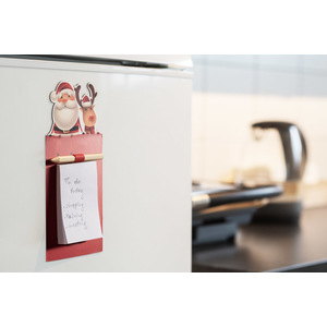 Fotografie k reklamnímu předmětu „Poznámkový blok s magnetem SNOWY“