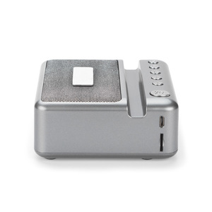 Fotografie k reklamnímu předmětu „Bezdrátový reproduktor s hodinami MELLOW“