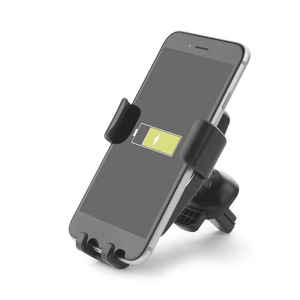 Fotografie k reklamnímu předmětu „Držák na telefon s indukční nabíječkou GARI“