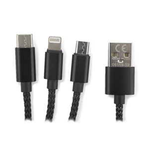 Fotografie k reklamnímu předmětu „Kabel USB LUX 4 v 1“