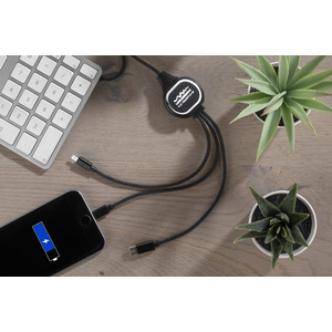 Fotografie k reklamnímu předmětu „Kabel USB LUX 4 v 1“