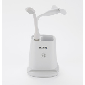 Fotografie k reklamnímu předmětu „Stoján na psací potřeby s indukční nabíječkou BERGO“