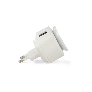 Fotografie k reklamnímu předmětu „USB nástěnná nabíječka s noční lampou NOTTO“