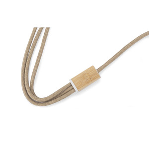 Fotografie k reklamnímu předmětu „USB kabel 3 v 1 FLAX“