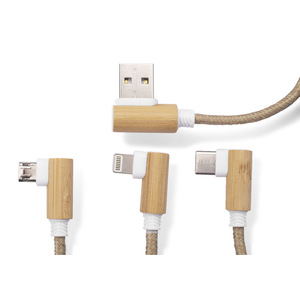 Fotografie k reklamnímu předmětu „USB kabel 3 v 1 FLAX“