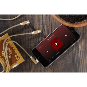 Fotografie k reklamnímu předmětu „USB kabel 3 v 1 FLAX“