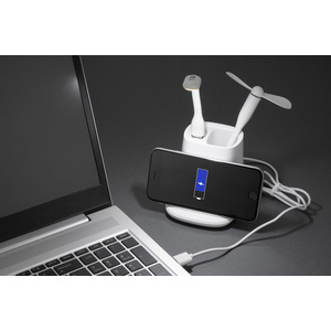 Fotografie k reklamnímu předmětu „Stoján na psací potřeby s indukční nabíječkou BERGO“