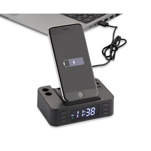 Fotografie k reklamnímu předmětu „Budík s indukční nabíječkou CLOCKI“