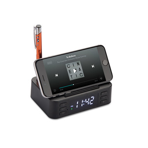 Fotografie k reklamnímu předmětu „Budík s indukční nabíječkou CLOCKI“