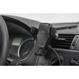 Fotografie k reklamnímu předmětu „Držák na telefon s indukční nabíječkou GARI 15W USB-C“