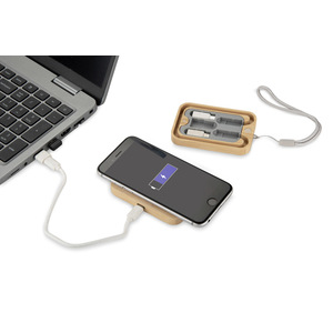 Fotografie k reklamnímu předmětu „Sada nabíjecího kabelu s indukční nabíječkou BUMO“