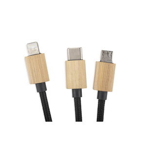 Fotografie k reklamnímu předmětu „4 v 1 Kabel USB GLOWIK“