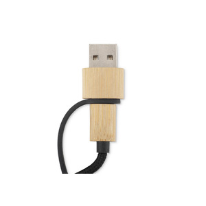 Fotografie k reklamnímu předmětu „4 v 1 Kabel USB GLOWIK“