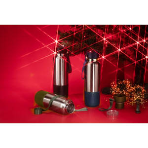 Fotografie k reklamnímu předmětu „Termoláhev se šňůrkou na krk RON 500 ml“