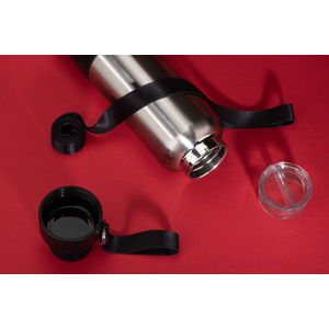 Fotografie k reklamnímu předmětu „Termoláhev se šňůrkou na krk RON 500 ml“