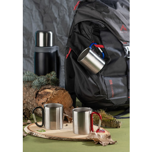 Fotografie k reklamnímu předmětu „Hrnek CAMPIC s karabinou 200 ml“