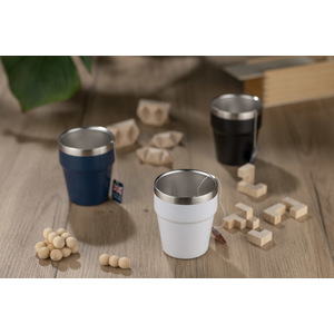 Fotografie k reklamnímu předmětu „Hrnek z recyklované nerezové oceli MAKEL 300 ml“