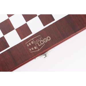 Fotografie k reklamnímu předmětu „Souprava k vínu se šachy TREBB“