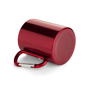 Fotografie k reklamnímu předmětu „Hrnek s karabinkou CAMP 250 ml“