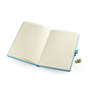 Fotografie k reklamnímu předmětu „Blok MIND s flash diskem 16 GB, A5“