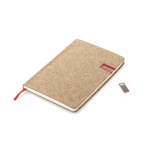 Fotografie k reklamnímu předmětu „Notebook MENTE s USB flash diskem 16 GB, A5“