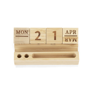 Fotografie k reklamnímu předmětu „Bambusový kalendář NEN“