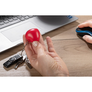 Fotografie k reklamnímu předmětu „Antistresový kroužek na klíče LOVE“