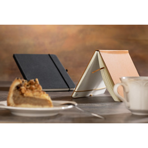 Fotografie k reklamnímu předmětu „PU recyklovaný zápisník GLITZO A5“