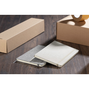 Fotografie k reklamnímu předmětu „Recyklovaný bavlněný zápisník BIVELLO A5“