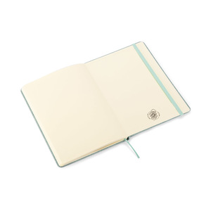 Fotografie k reklamnímu předmětu „Recyklovaný bavlněný zápisník BIVELLO A5“