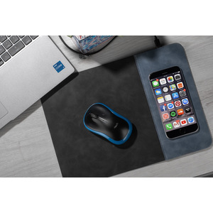 Fotografie k reklamnímu předmětu „Podložka pod myš s bezdrátovou nabíječkou ENERGO“
