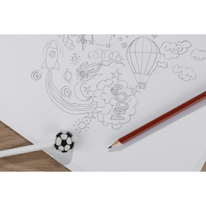 Fotografie k reklamnímu předmětu „PENCIL s gumkou FUNNI MIX - Balón“