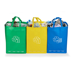 Fotografie reklamního předmětu „Tašky na třídění odpadů RECIDO“