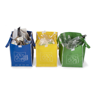 Fotografie k reklamnímu předmětu „Tašky na tříděný odpad RESPECT“