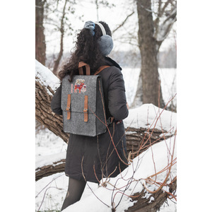 Fotografie k reklamnímu předmětu „Plstěný batoh rPET FELT2GO“