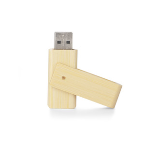 Fotografie k reklamnímu předmětu „Bambusový flash disk TWISTER 16 GB“
