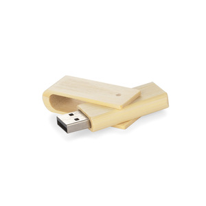Fotografie k reklamnímu předmětu „Bambusový flash disk TWISTER 16 GB“