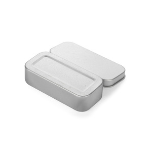 Fotografie k reklamnímu předmětu „Malá kovová krabička na flash disk (bez vložky)“