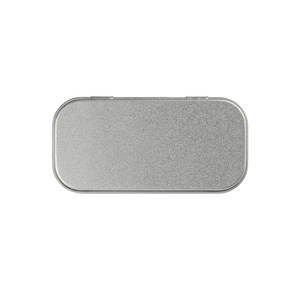 Fotografie k reklamnímu předmětu „Malá kovová krabička s vložkou na větší flash disk“