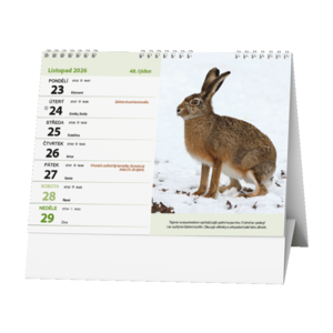 Fotografie k reklamnímu předmětu „Stolní kalendář - Myslivecké toulky“