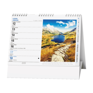 Fotografie k reklamnímu předmětu „Stolní kalendář - Tatry“