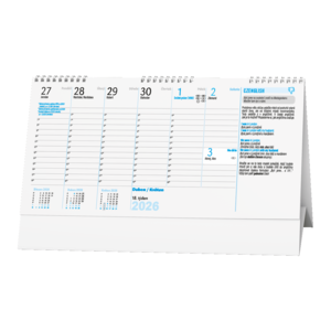 Fotografie k reklamnímu předmětu „Stolní kalendář - Plánovací daňový kalendář s angličtinou“