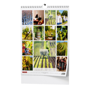 Fotografie k reklamnímu předmětu „Nástěnný kalendář - Víno - A3“