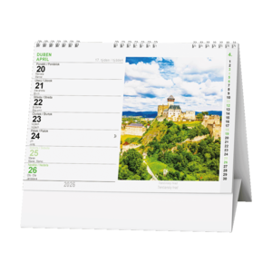 Fotografie k reklamnímu předmětu „Stolní kalendář - Slovensko“